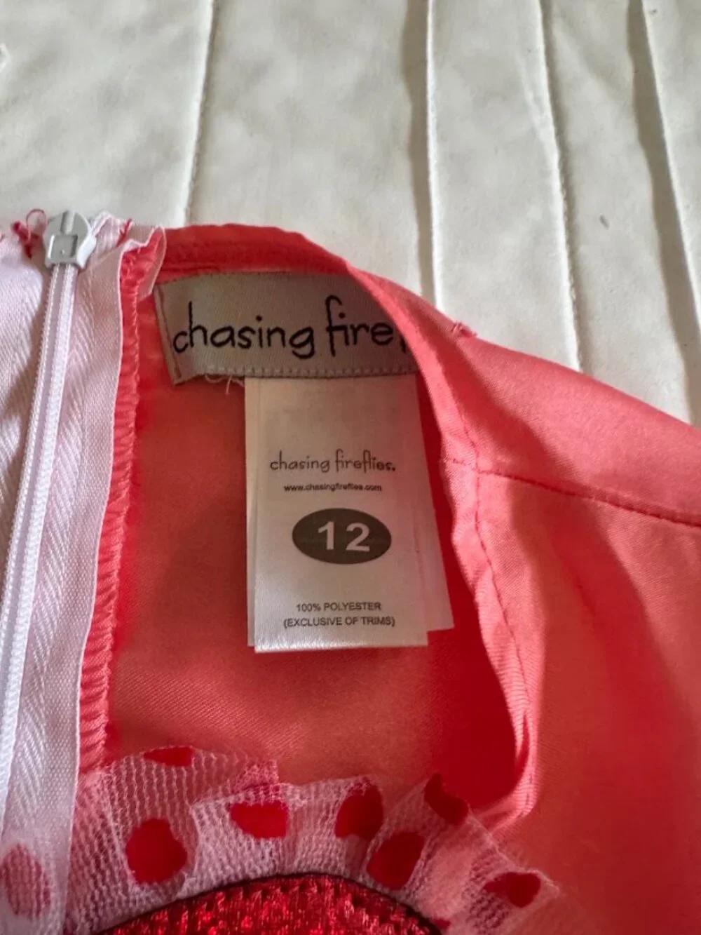 Chasing Fireflies Girls Size 12 Love Potion Witch Costume and Hat